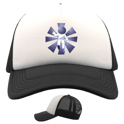 Trucker Cap - Космонавт в лучах - Mfest