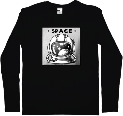 Kids' Longsleeve Shirt - Космонавт space - Mfest