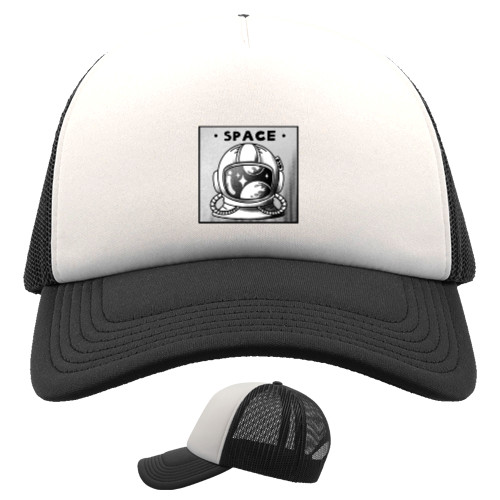 Kids' Trucker Cap - Космонавт space - Mfest