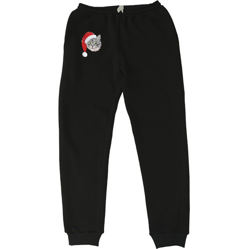 Women's Sweatpants - Новорічний кіт - Mfest