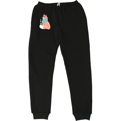 Women's Sweatpants - лисиця з кавою - Mfest