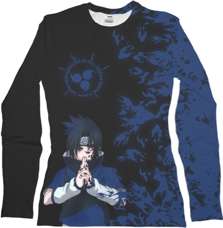 Women's Longsleeve Shirt 3D - SASUKE - Mfest