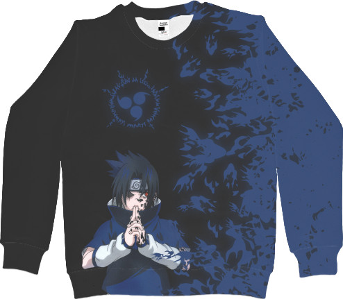 Men's Sweatshirt 3D - SASUKE - Mfest