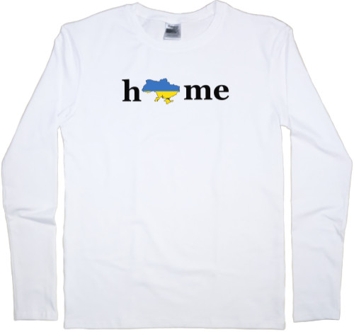 Men's Longsleeve Shirt - Дом, Украина - Mfest