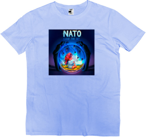 Men’s Premium T-Shirt - НАТО и украинский ребенок - Mfest