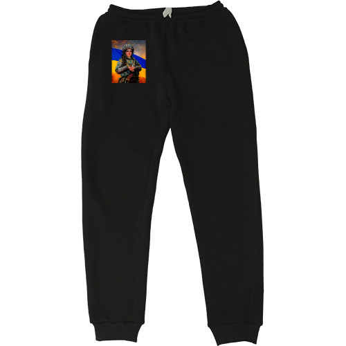 Men's Sweatpants - Украинка Воин - Mfest