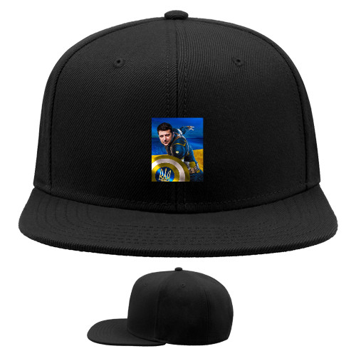 Snapback Baseball Cap - Супергерой Зеленский - Mfest