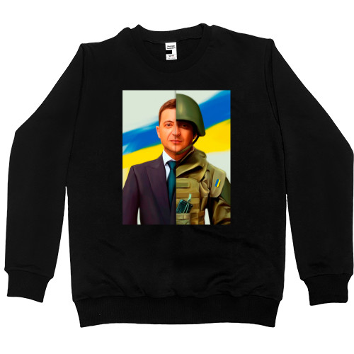 Kids' Premium Sweatshirt - Воин Владимир Зеленский - Mfest