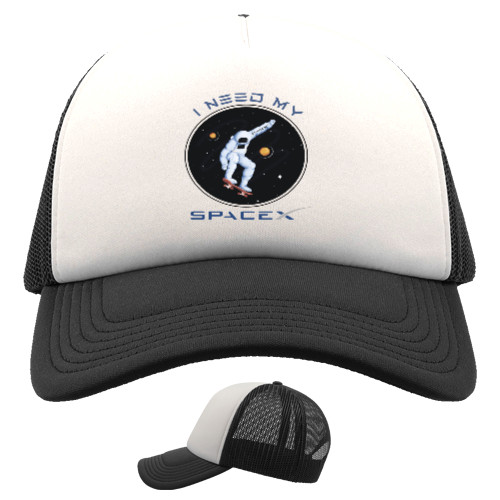 Trucker Cap - Мне нужен мой SpaceX - Mfest