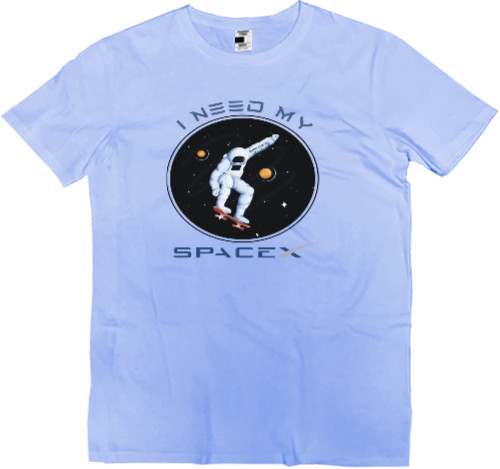 Men’s Premium T-Shirt - Мне нужен мой SpaceX - Mfest