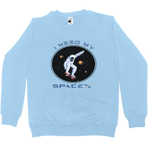 Men’s Premium Sweatshirt - Мне нужен мой SpaceX - Mfest