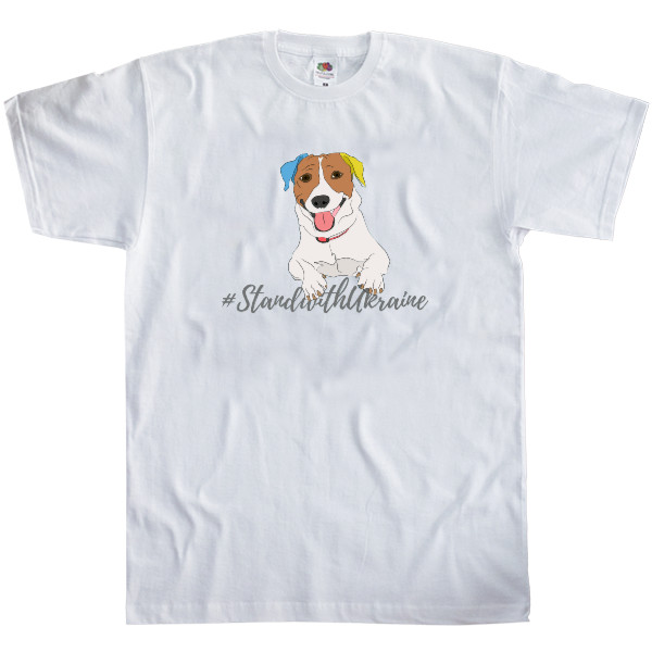 Kids' T-Shirt Fruit of the loom - Jack Russel Terrier, sapper dog Patron - Mfest