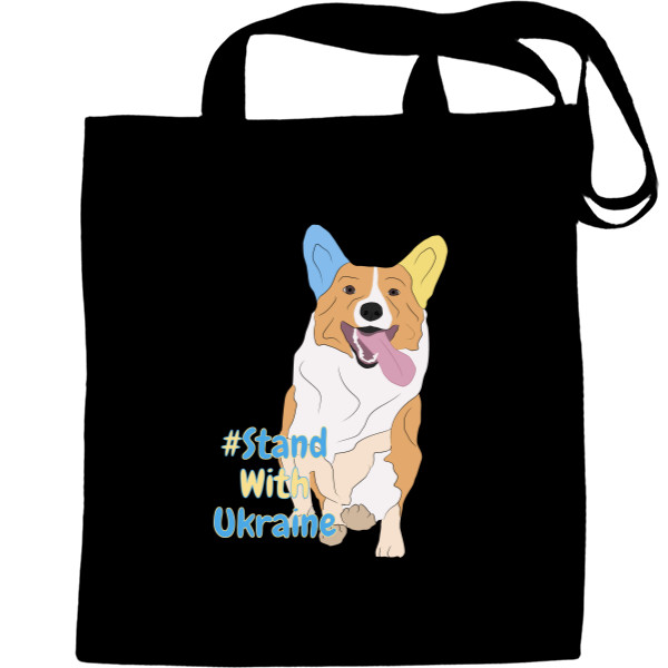 Tote Bag - Dog Art #StandwithUkraine - Mfest