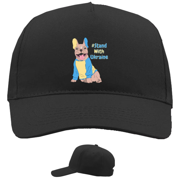 Baseball Caps - 5 panel - Dog Art #StandwithUkraine - Mfest