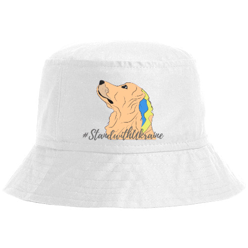 Bucket Hat - Dog Art #StandwithUkraine - Mfest