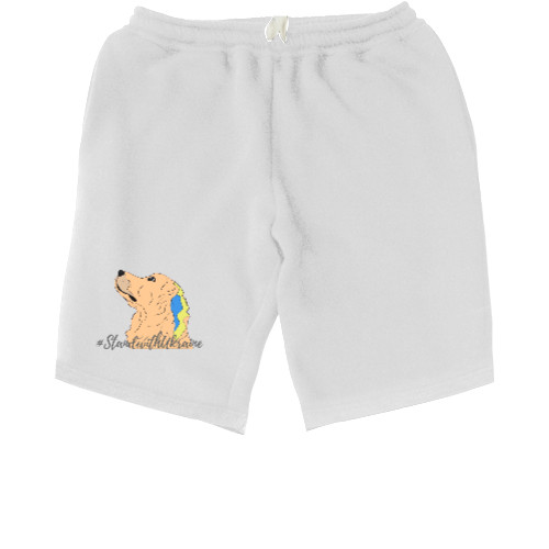 Men's Shorts - Dog Art #StandwithUkraine - Mfest