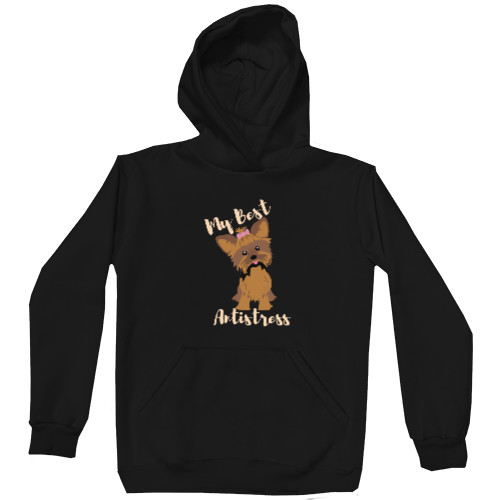 Kids' Premium Hoodie - Yorkshire Terrier Best Antistress, I Love My Pet - Mfest