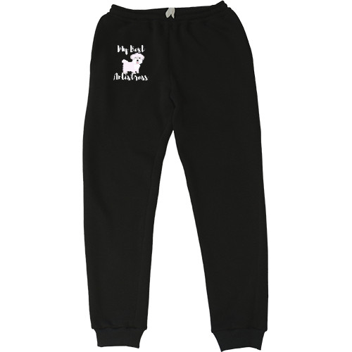 Women's Sweatpants - Maltese Best Antistress, Мальтийская болонка - Mfest