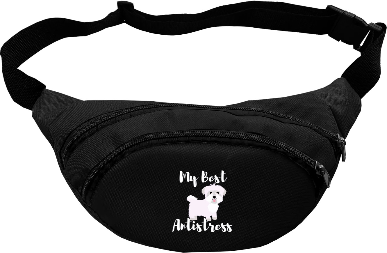 Fanny Pack - Maltese Best Antistress, Мальтийская болонка - Mfest