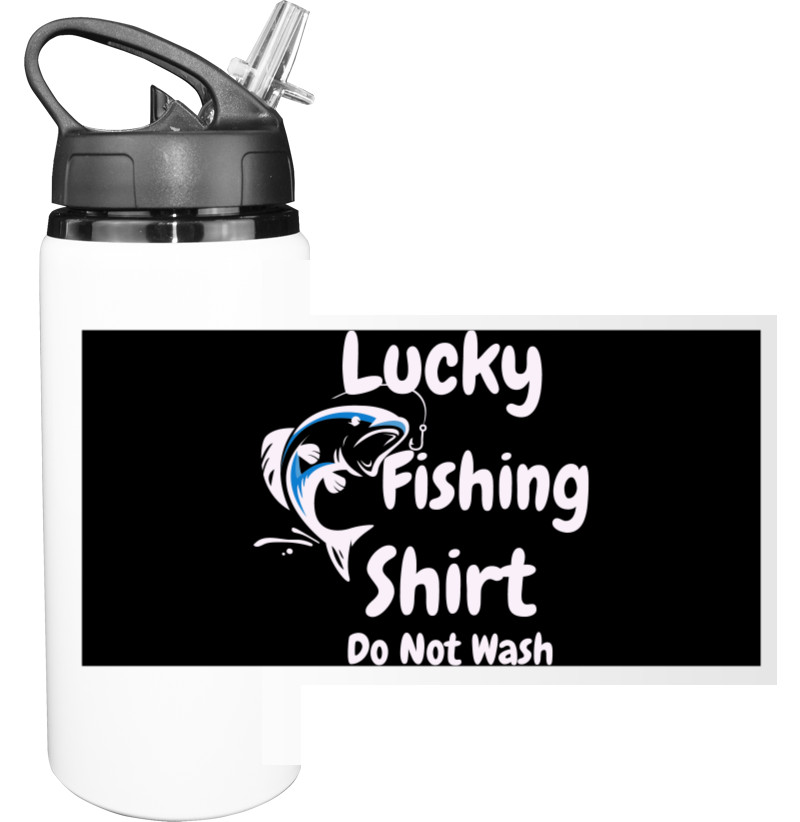 Sport Water Bottle - Fishing, Love Fishing, Рыбалка - Mfest