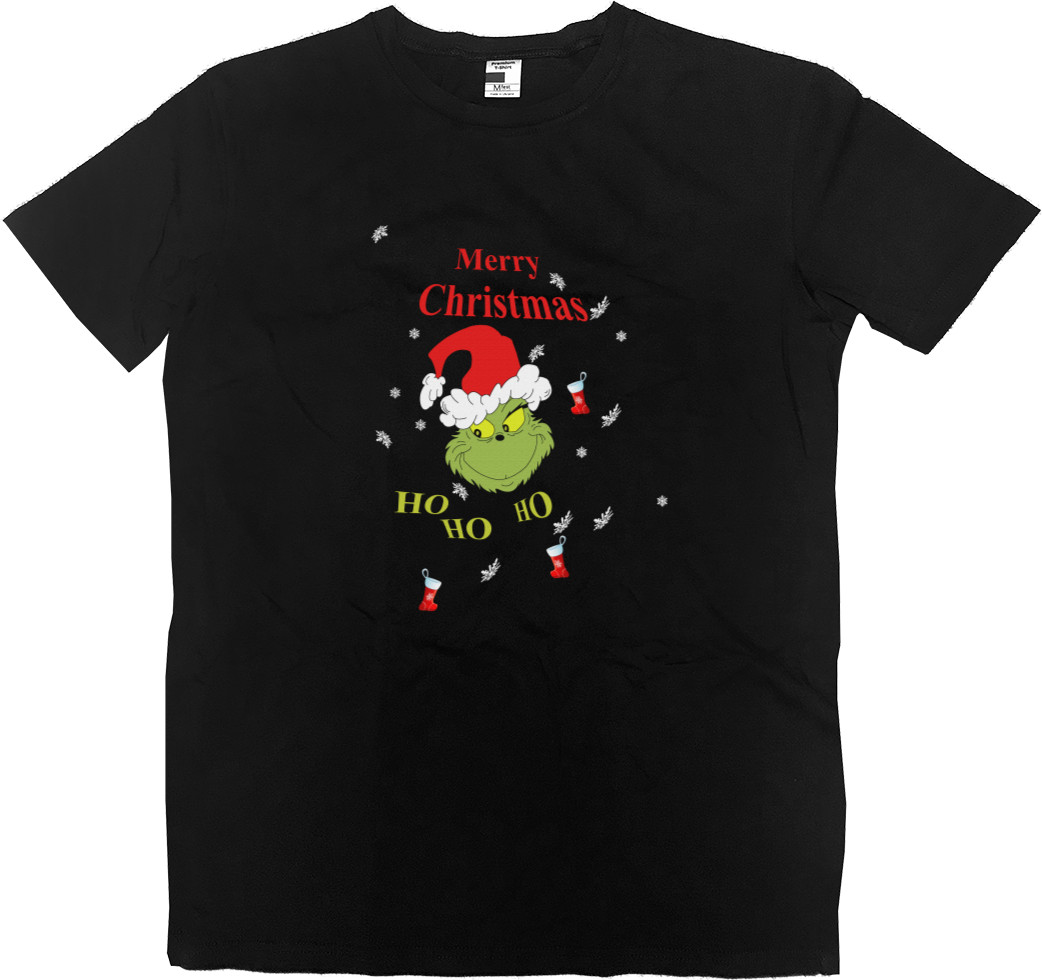 Kids' Premium T-Shirt - Grinch, Merry Christmas, Гринч - Mfest