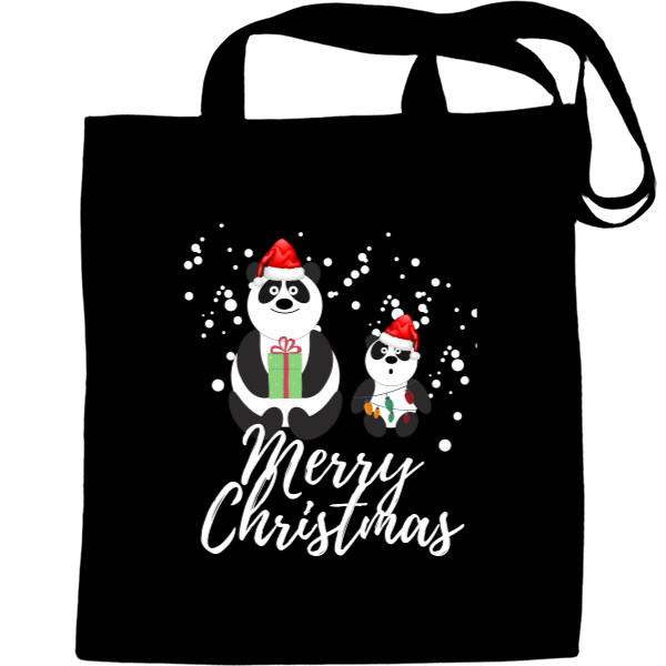 Tote Bag - Christmas Bears, Merry Christmas - Mfest