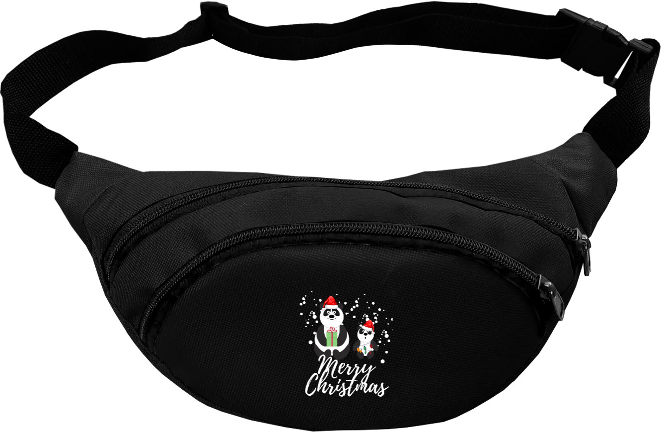 Fanny Pack - Christmas Bears, Merry Christmas - Mfest