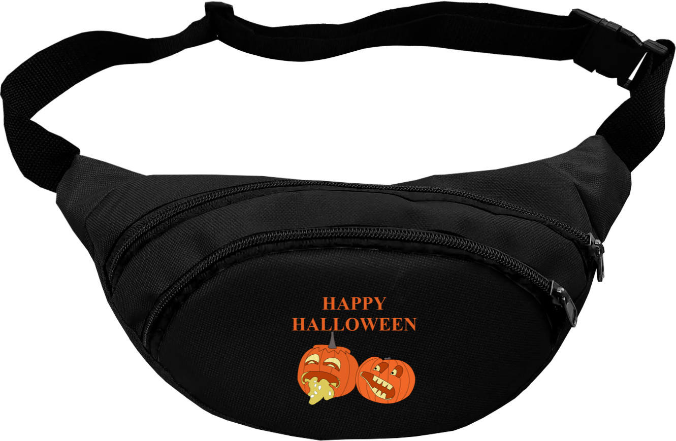 Fanny Pack - Halloween, Pumpkin, Happy Halloween - Mfest