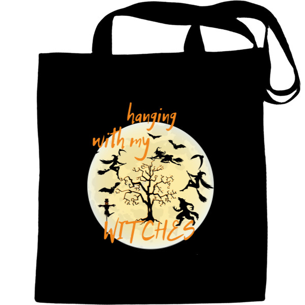 Tote Bag - Halloween, Witches, Happy Halloween - Mfest