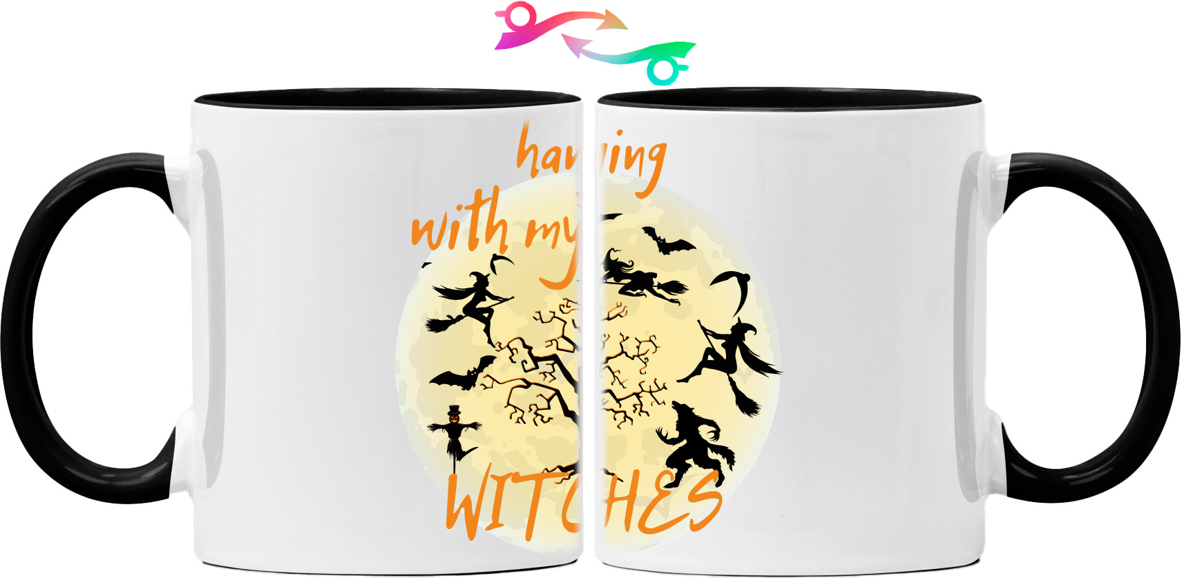 Mug - Halloween, Witches, Happy Halloween - Mfest