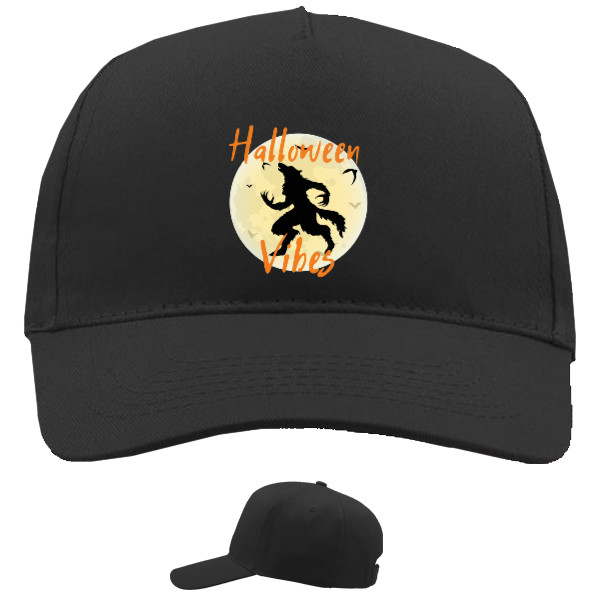 Baseball Caps - 5 panel - Halloween, Wolf, Happy Halloween - Mfest