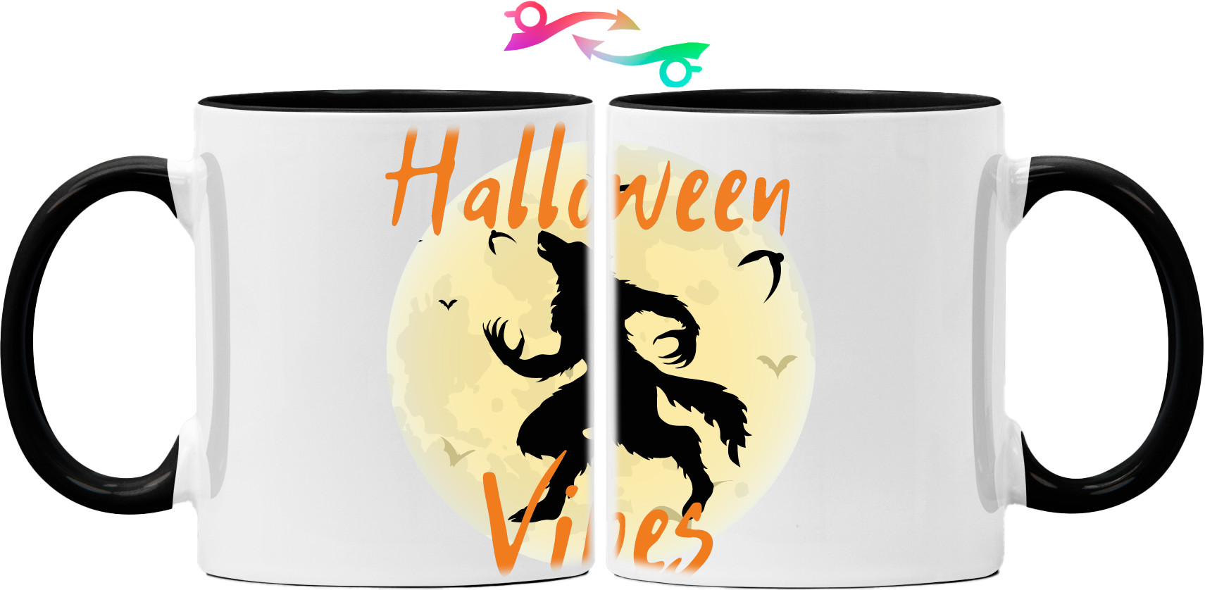 Mug - Halloween, Wolf, Happy Halloween - Mfest