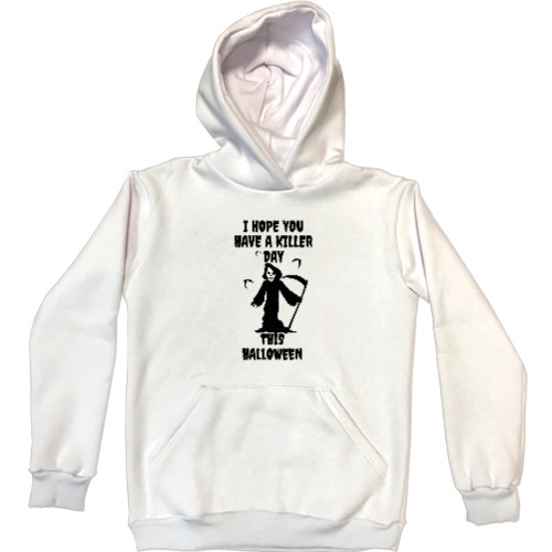 Unisex Hoodie - Halloween, Death, Happy Halloween - Mfest