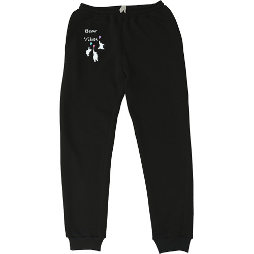 Women's Sweatpants - Белые медведи, веселые полярные медведи - Mfest