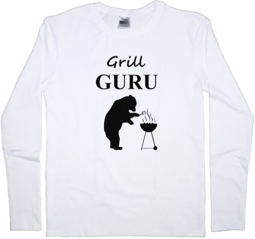 Футболка з Довгим Рукавом Чоловіча - Grill Guru - Mfest