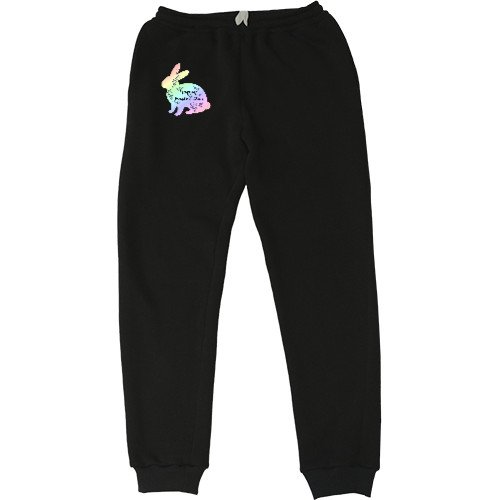 Women's Sweatpants - Пасха, Пасхальный кролик, Happy Easter Day - Mfest