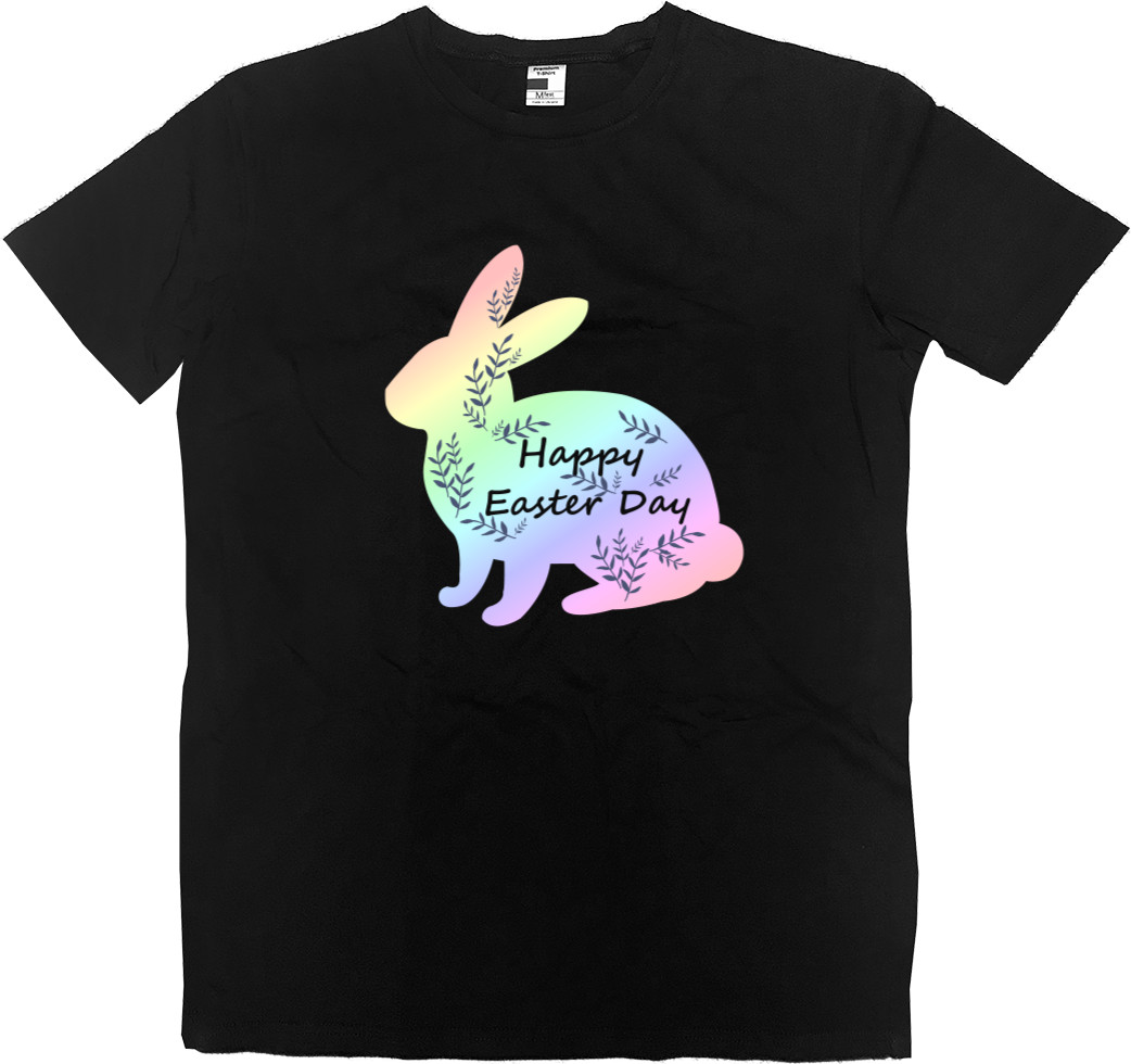 Kids' Premium T-Shirt - Пасха, Пасхальный кролик, Happy Easter Day - Mfest