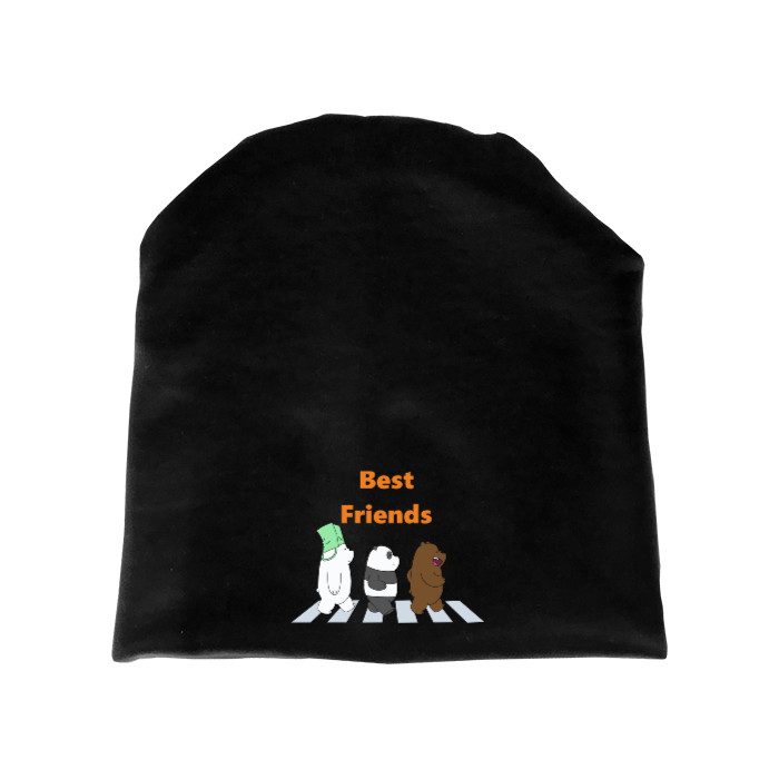 Hat - Best friends, Funny bears, панда, медведи - Mfest