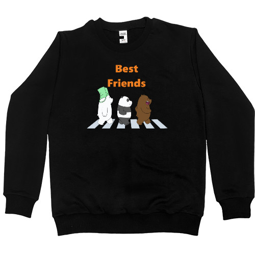 Best Friends, Funny Bears, Панда, Ведмеді