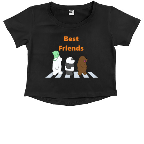 Best friends, Funny bears, панда, медведи