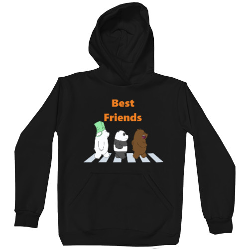 Kids' Premium Hoodie - Best friends, Funny bears, панда, медведи - Mfest