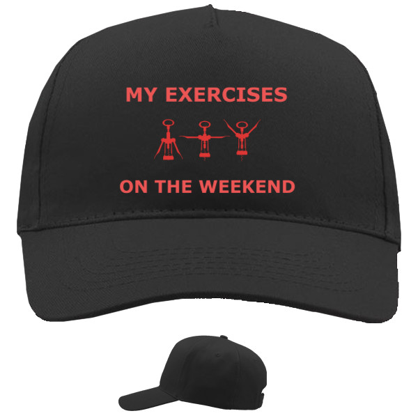 Baseball Caps - 5 panel - Упражнения на выходные - Mfest