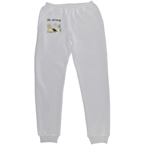 Women's Sweatpants - Be strong - Mfest