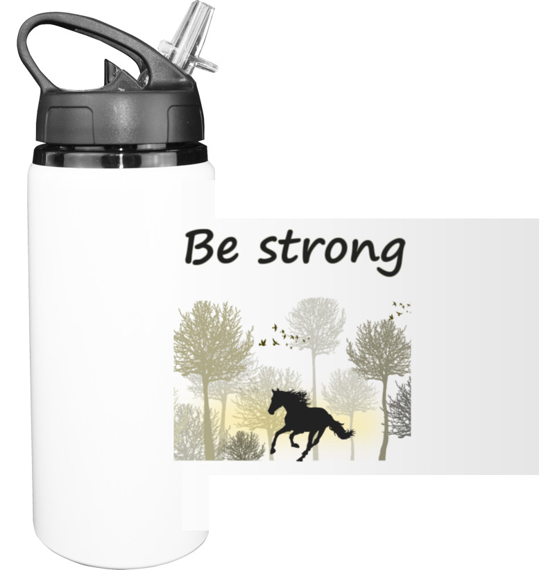 Sport Water Bottle - Be strong - Mfest