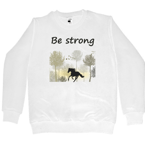 Women's Premium Sweatshirt - Be strong - Mfest