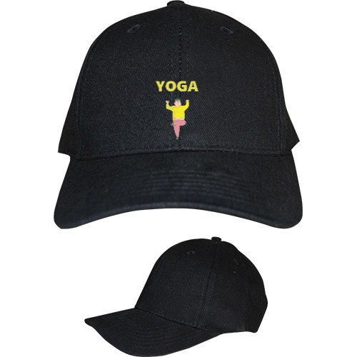 Kids' Baseball Cap 6-panel - Yoga - Mfest