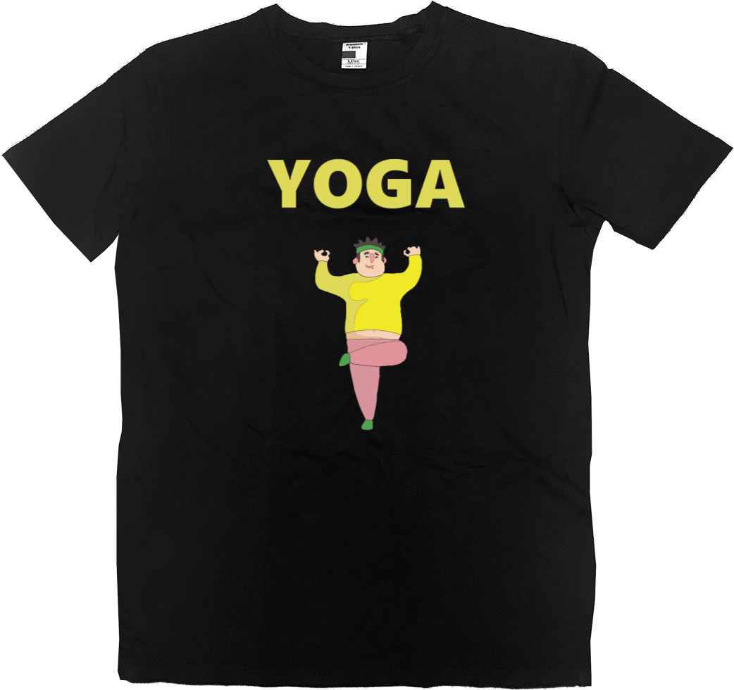 Men’s Premium T-Shirt - Yoga - Mfest