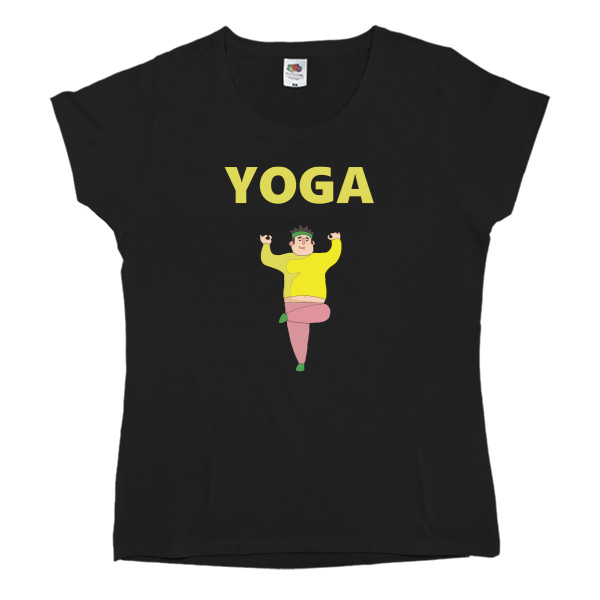 Women's T-shirt Fruit of the loom - Yoga - Mfest