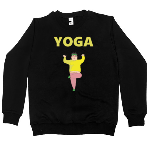 Men’s Premium Sweatshirt - Yoga - Mfest