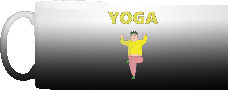 Чашка Хамелеон - Yoga - Mfest